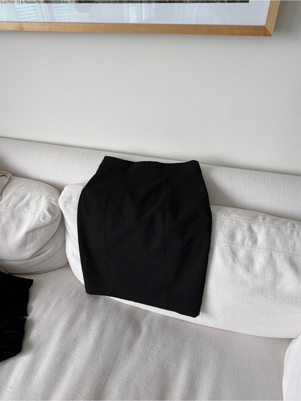 Classic Black Women's Pencil Skirt